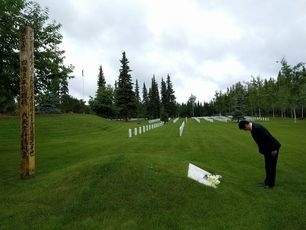 At Fort Richardson National Cemetery