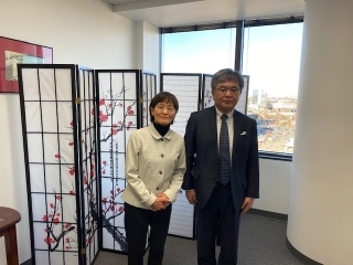 Dr. Harada and Mr. Aniya